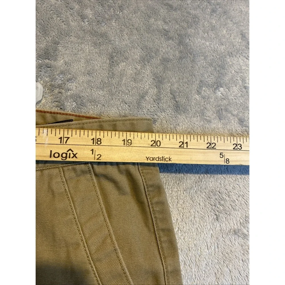 Weatherproof Men's Khaki Pants 40x32 Straight Fit Canvas‎ Cotton Normcore